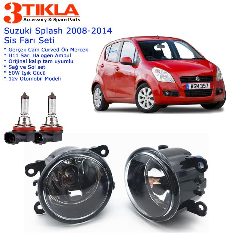 Suzuki Splash 2013 Sis Farı Set  Oem:  8200074008