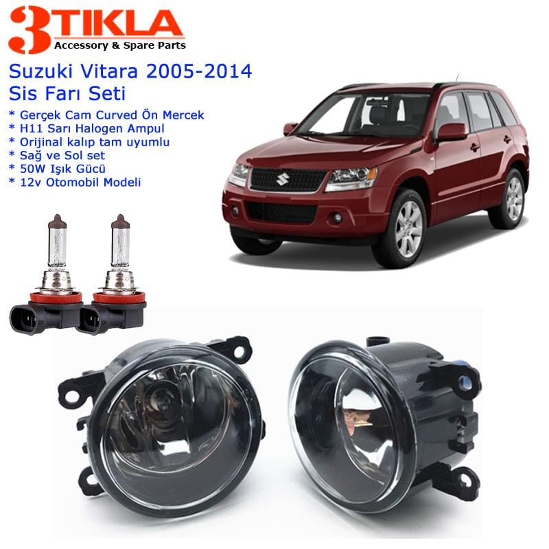 Suzuki Vitara 2005 Sis Farı Set  Oem:  8200074008