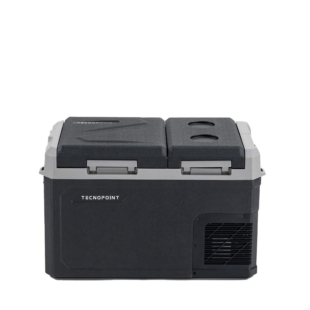 TC21-16 Çift Kapaklı 30 Litre Taşınabilir Araç Buzdolabı 12V/24V/220V Uyumlu