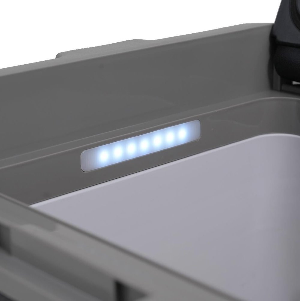 TC21-18 Çift Kapaklı 50 Litre Taşınabilir Araç Buzdolabı 12V/24V/220V Uyumlu