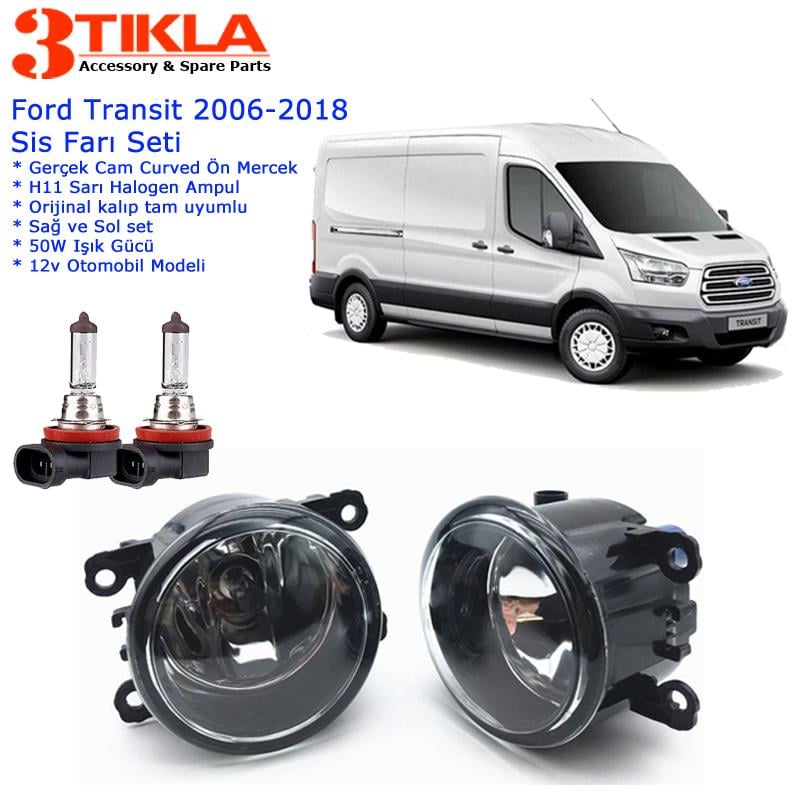 Transit 2015 Sis Farı Set  Oem:  8200074008