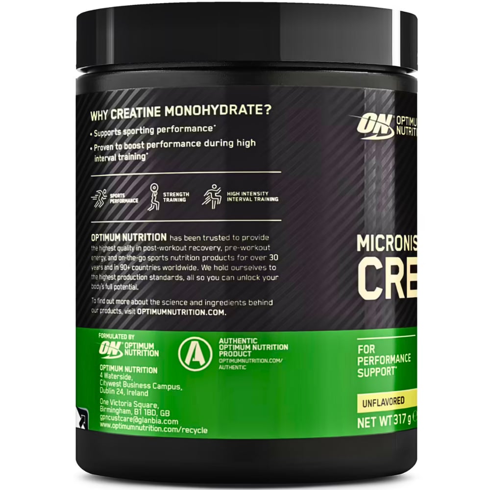  Optimum Micronized Creatine Powder 317 Gr