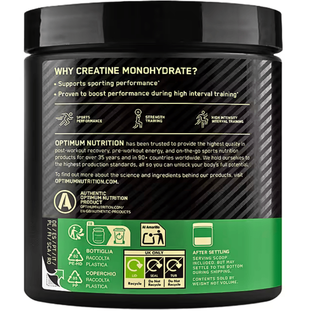 Optimum Micronized Creatine Powder 247.5 Gr