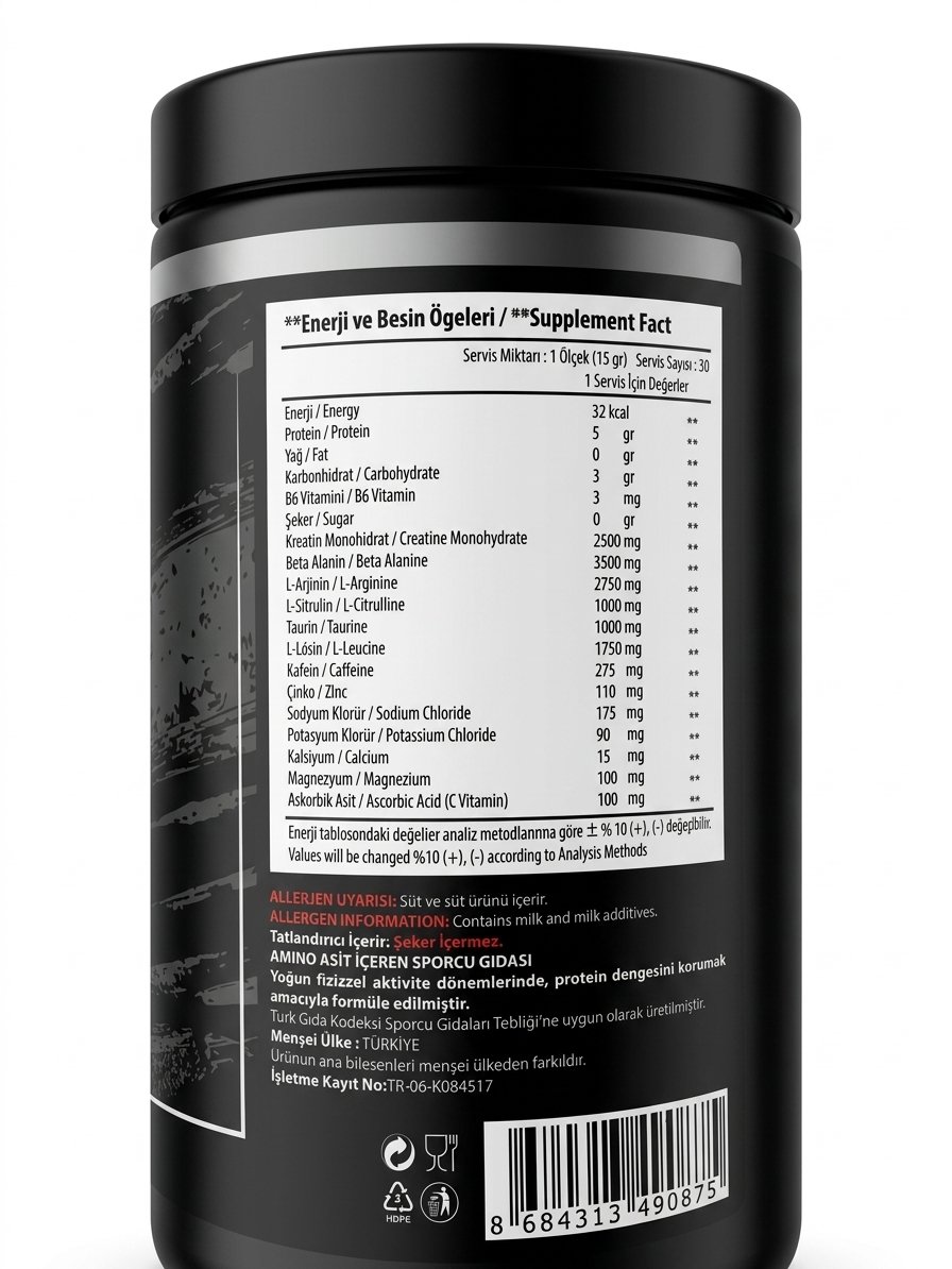 PT GO Challenge  Pre Workout 450 Gr 30 Servis