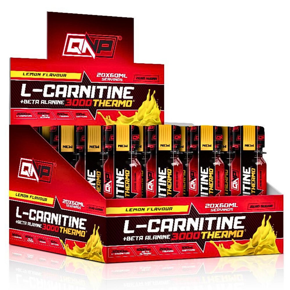 QNP Nutrıtıon  L-Carnatıne Thermo Bullet 3000 Mg 60ml x 20 ADET