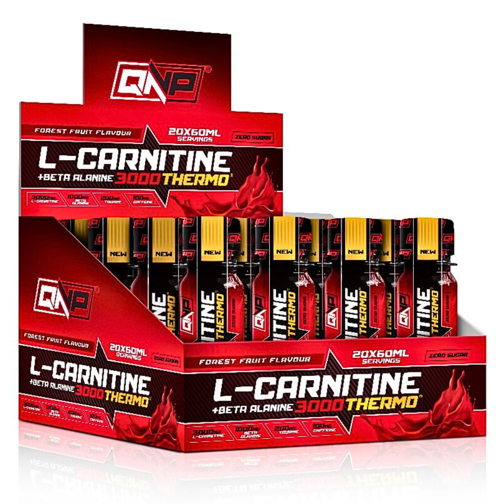 QNP Nutrıtıon  L-Carnatıne Thermo Bullet 3000 Mg 60ml x 20 ADET