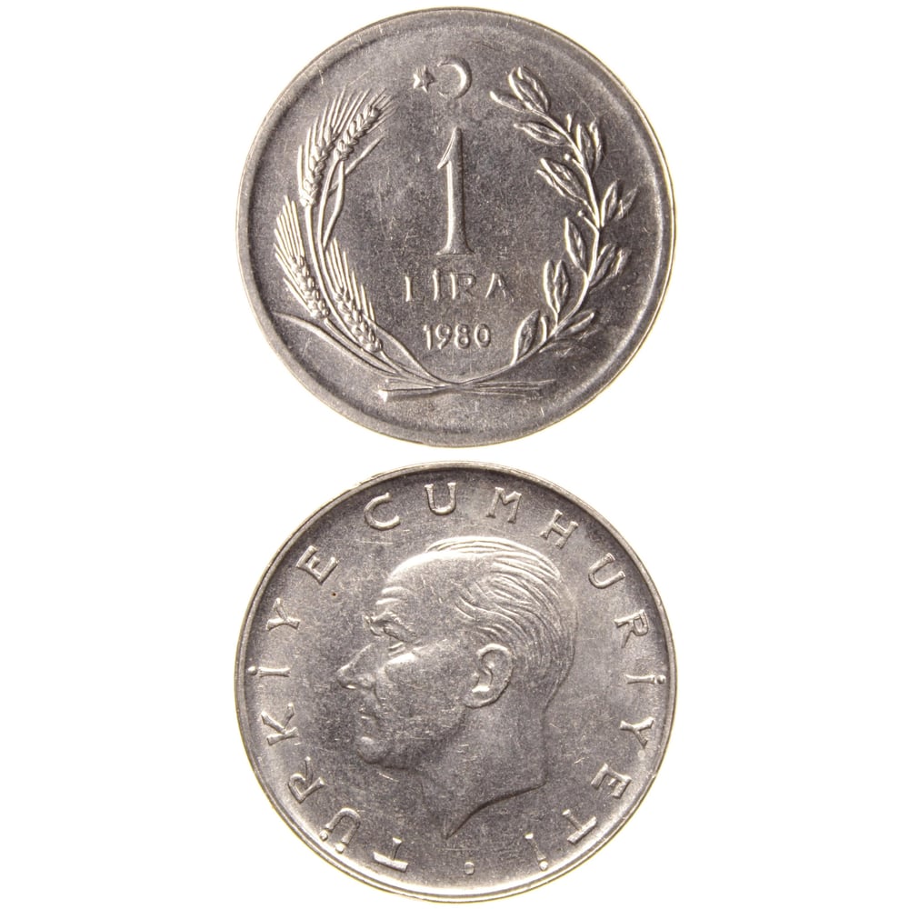 1 Lira - 1980  - ÇİL (TCM13)