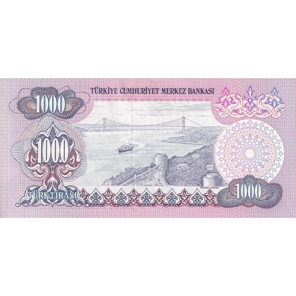 6. Emisyon 2. Tertip 1000 Lira - ÇİL 