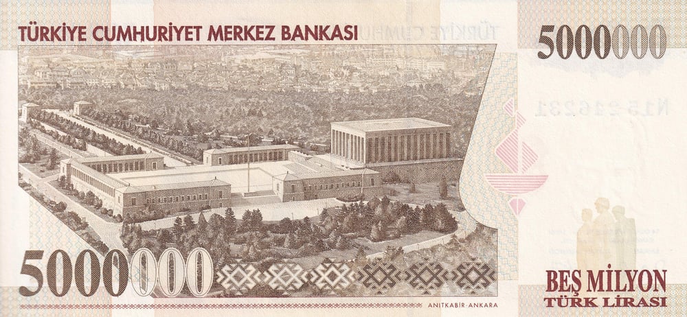 7. Emisyon 5.000.000 Lira - N15 - ÇİL 