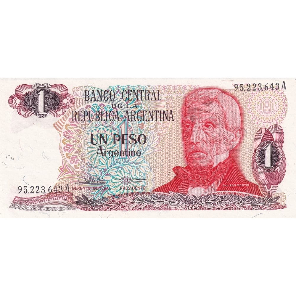 Arjantin 1 Pesos - 1983 - ÇİL