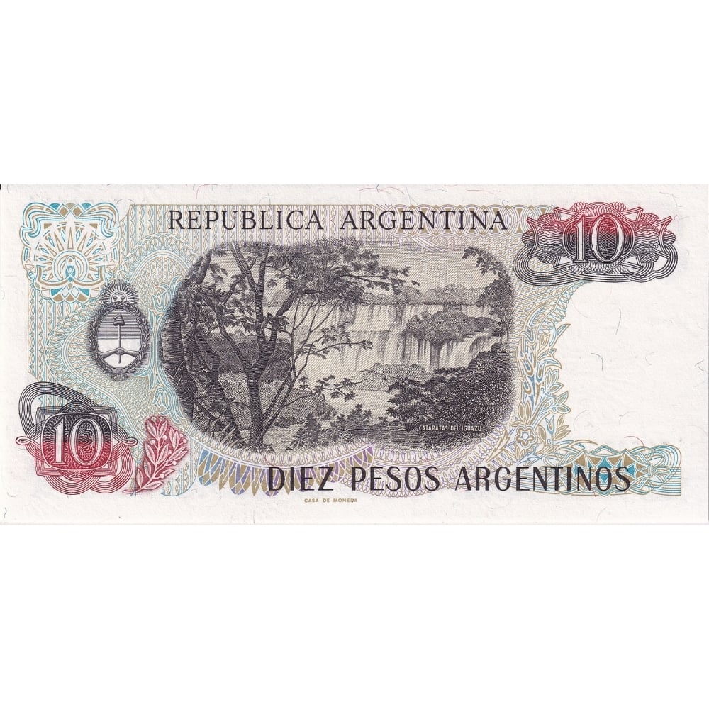 Arjantin 10 Pesos - 1983 - ÇİL