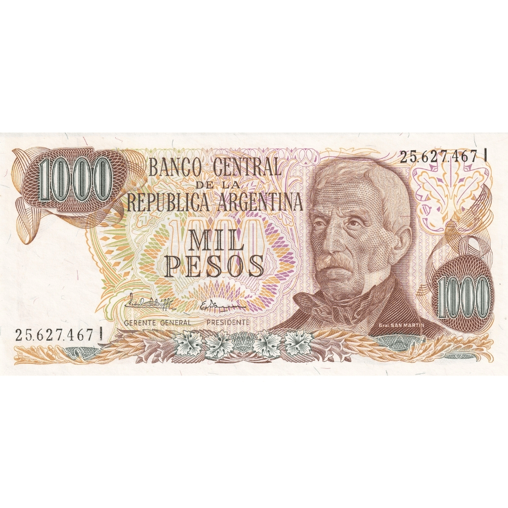Arjantin 1000 Pesos - 1976 - ÇİL