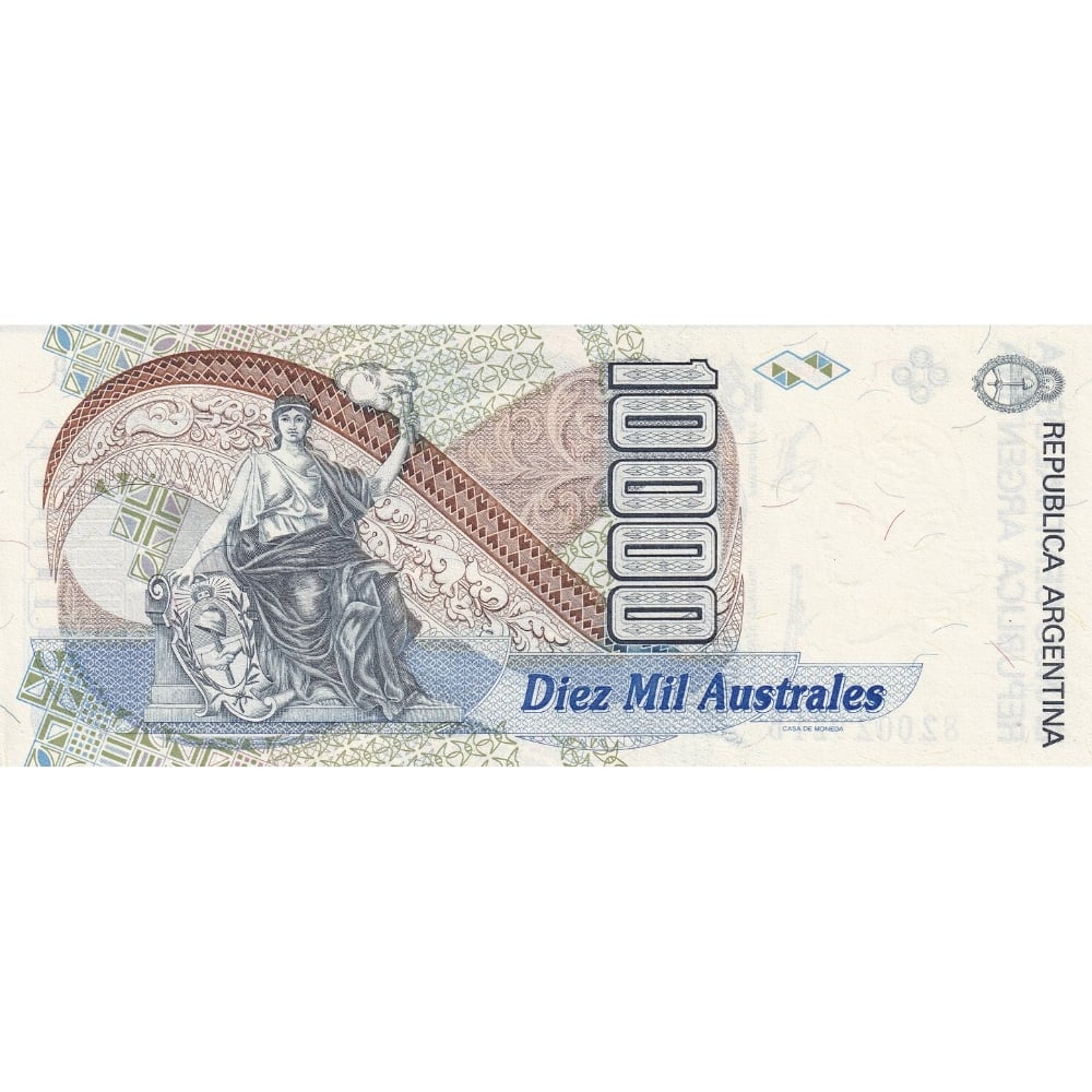 Arjantin 10000 Australes - 1989 - ÇİL