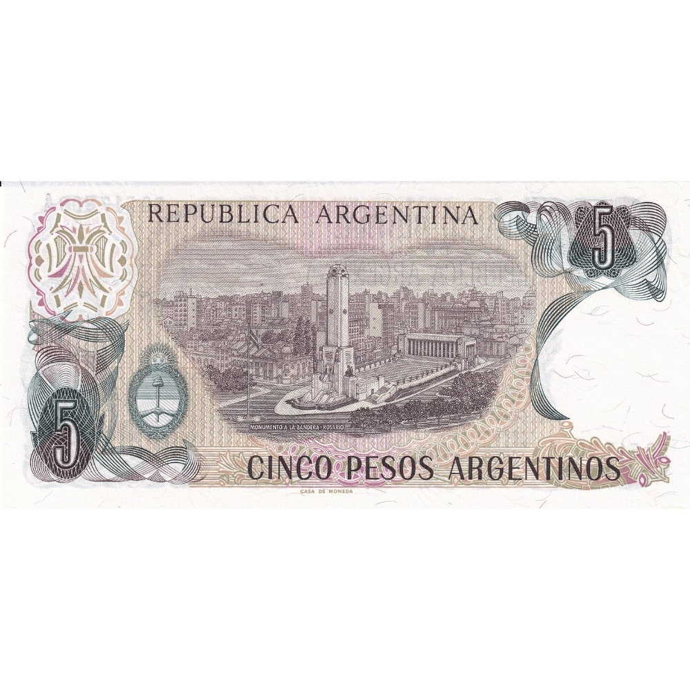 Arjantin 5 Pesos - 1983 - ÇİL