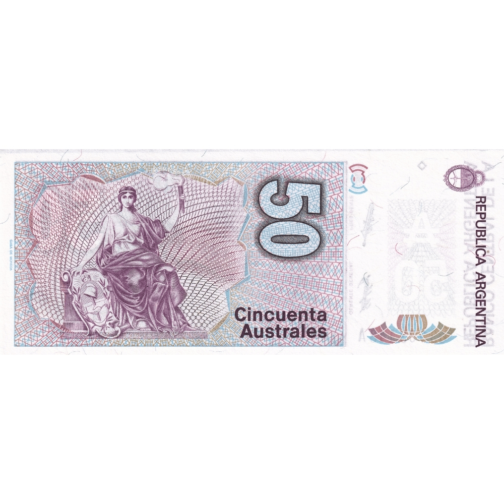 Arjantin 50 Australes - 1986 - ÇİL