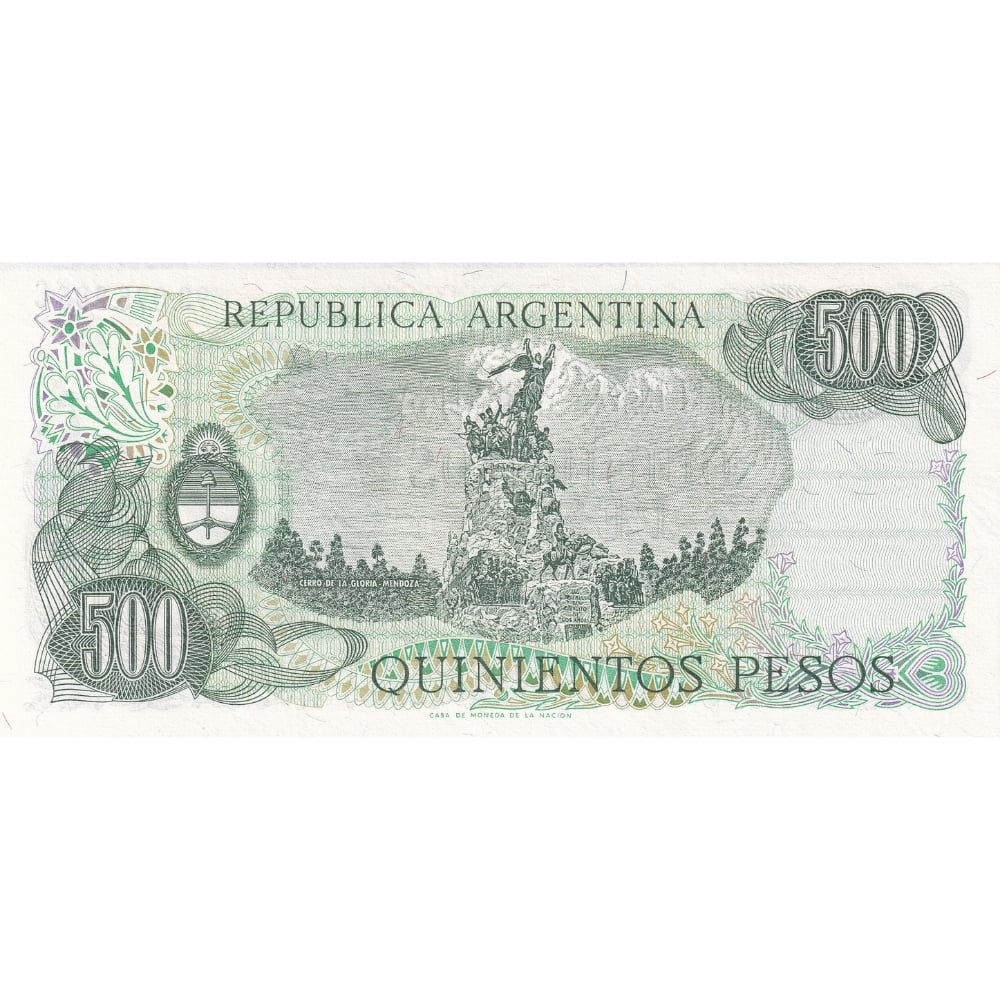 Arjantin 500 Pesos - 1976 - ÇİL