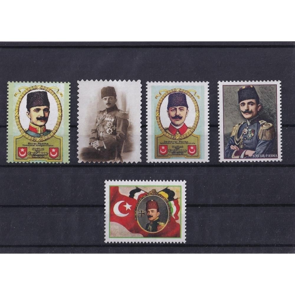 Enver Paşa Pulları - Vinyet - Almanya Basımı
