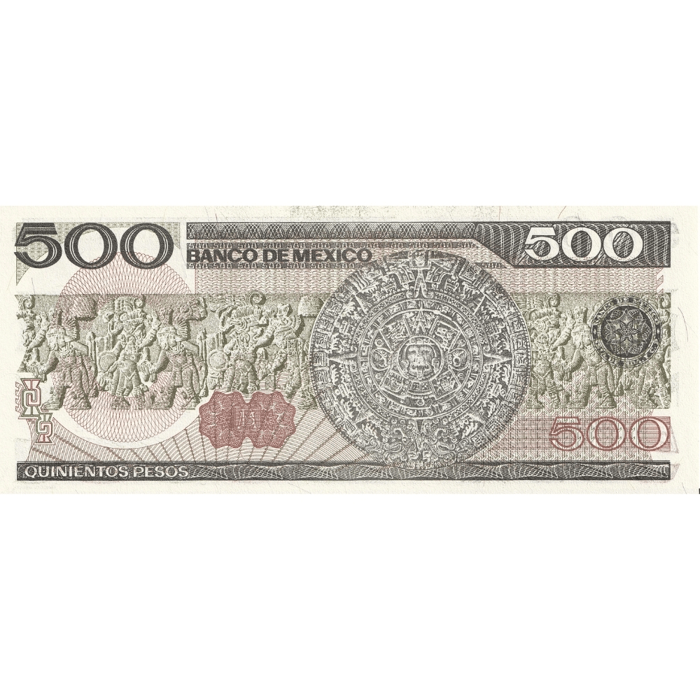 Meksika 500 Pesos - 1984 - ÇİL