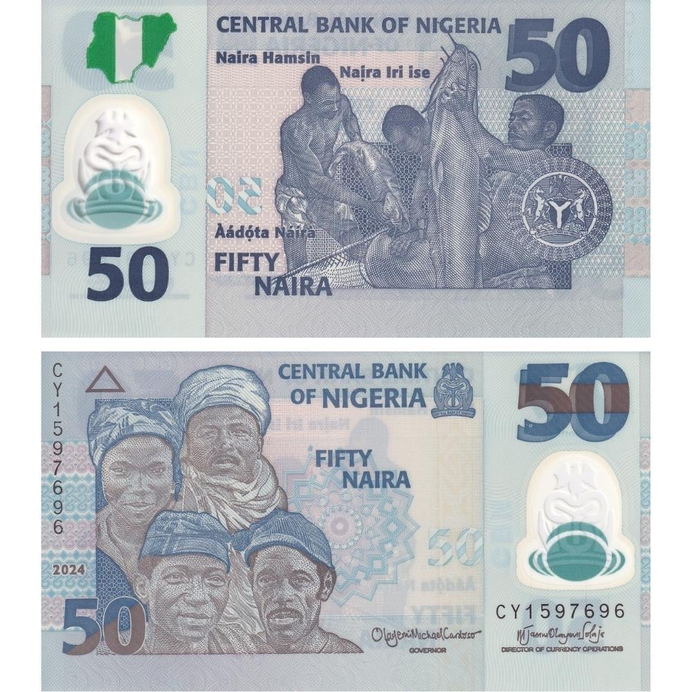 Nijerya 50 Naira - 2024 - ÇİL