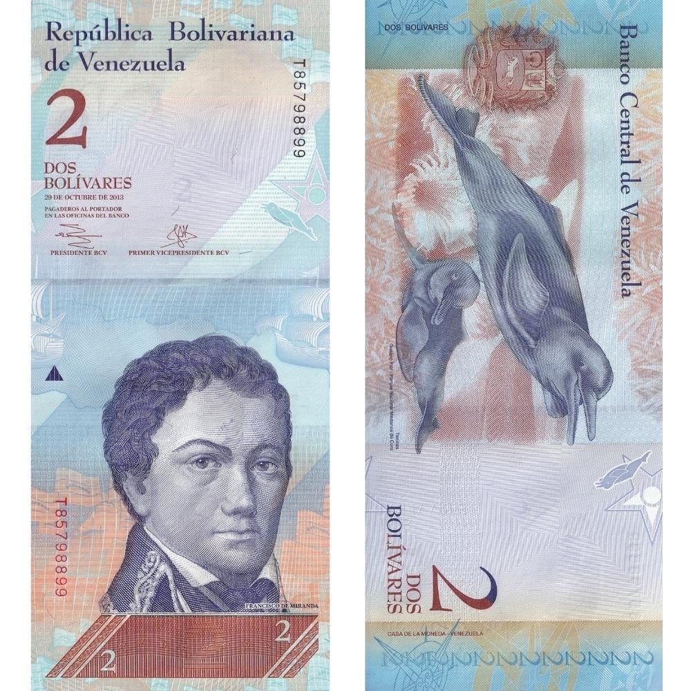 Venezuela 2 Bolivar - 2013 - ÇİL