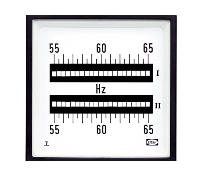 DEIF FREKANSMETRE 60 HZ  2FQ96 96X96