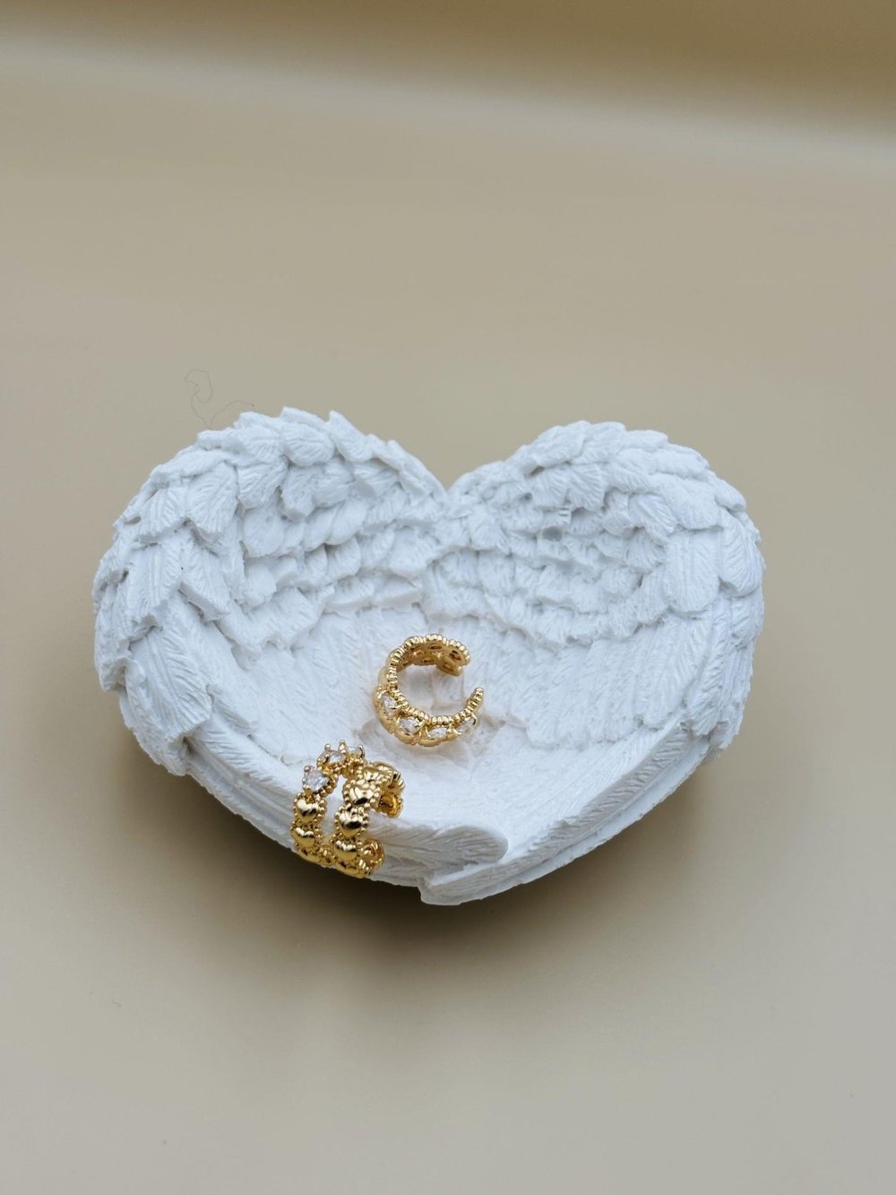 Gold Taşlı Earcuff
