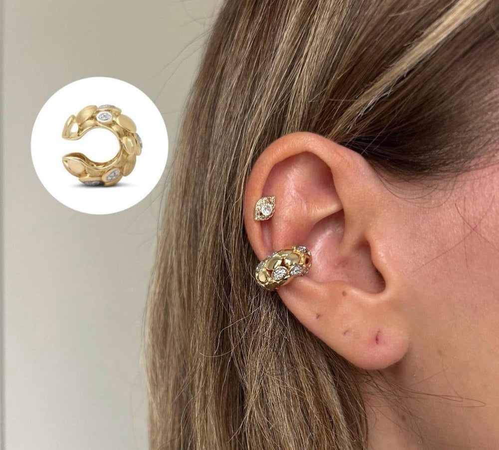 Rainbow earcuff