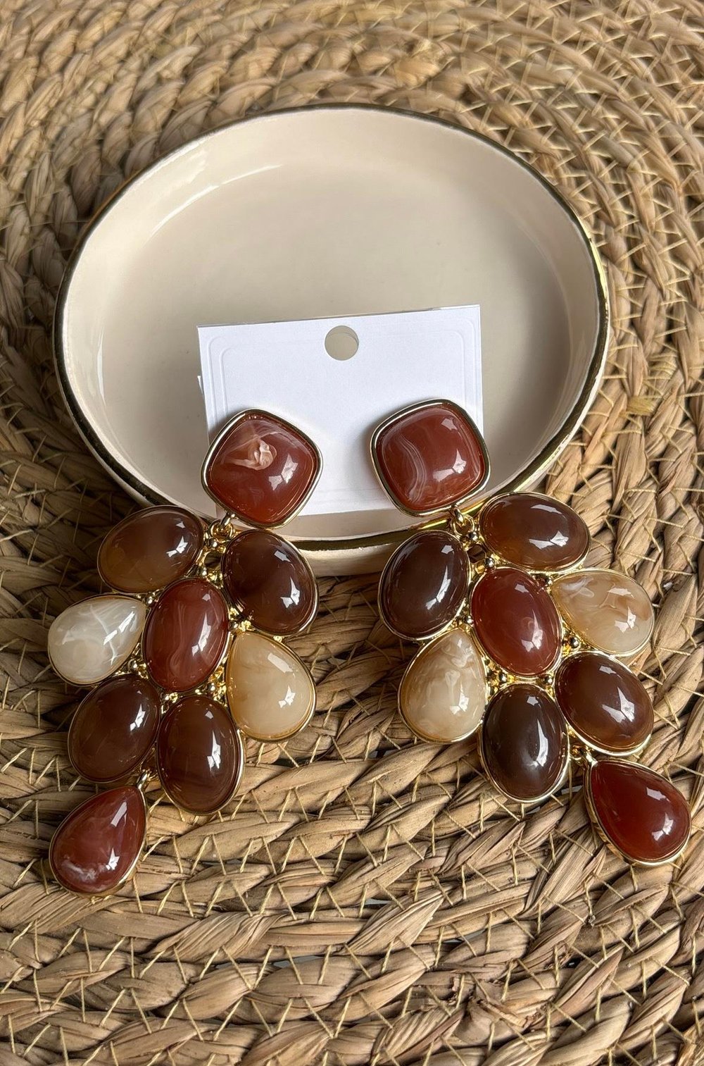 Renkli Sarkıt Küpe