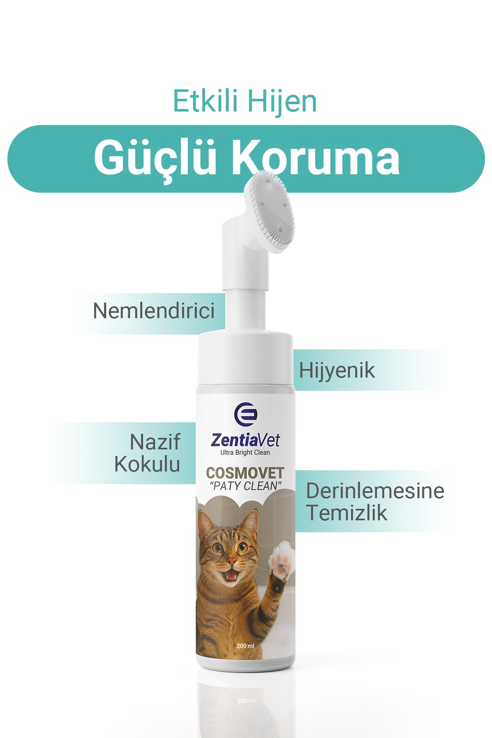COSMOVET PATY CLEAN KEDİ 200 ML