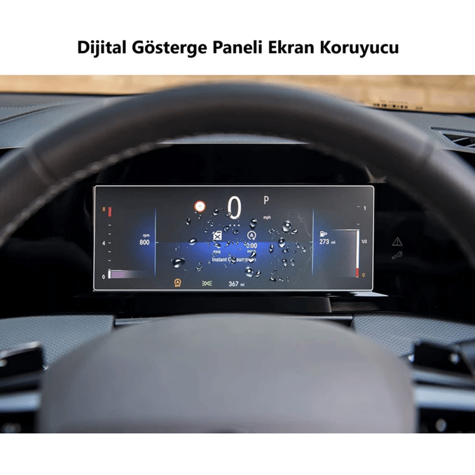 OPEL ASTRA GS LİNE/ELEGANCE 10 İNÇ 9H NANO GÖSTERGE EKRAN KORUYUCU (PARLAK) 2022-2025