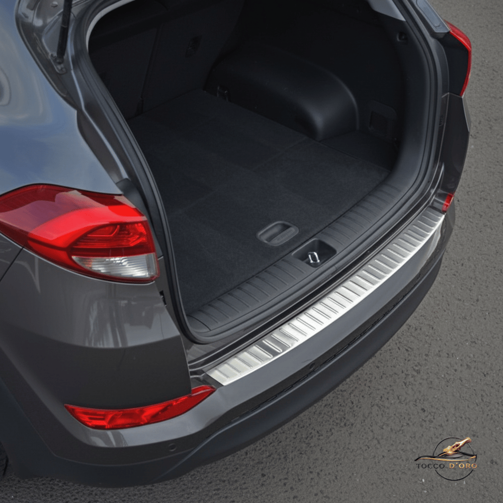 Hyundai Tucson 2016 Arka Tampon Eşiği Paslanmaz Çelik