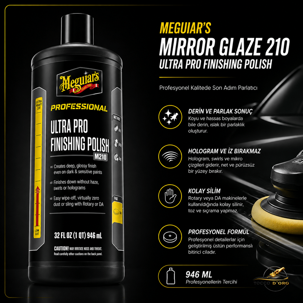 Meguiars Mirror Glaze 210 Ultra Pro Finishing Polish