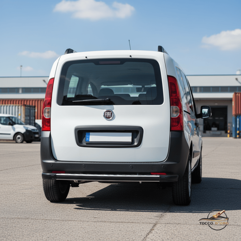 Orjinal Fiat Fiorino Uyumlu Gri Arka Tampon Koruma