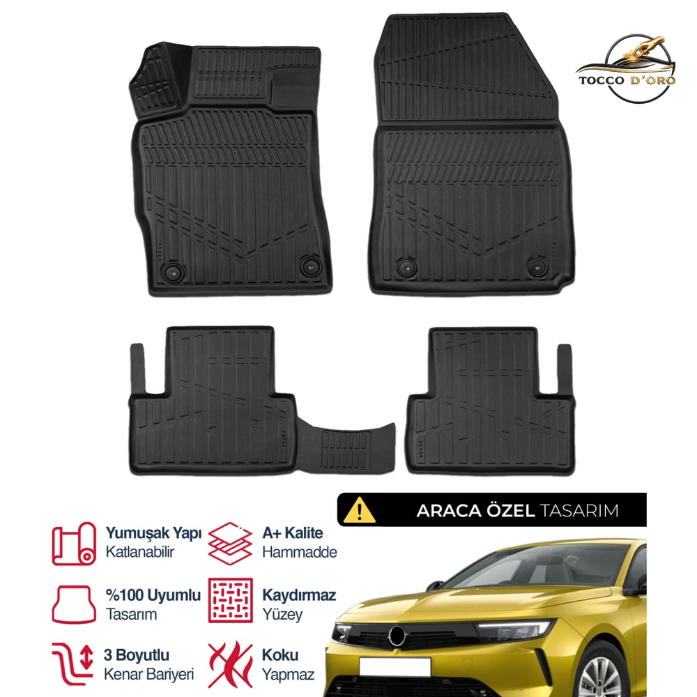 OPEL ASTRA L 3D PLUS HAVUZLU PASPAS 2021+