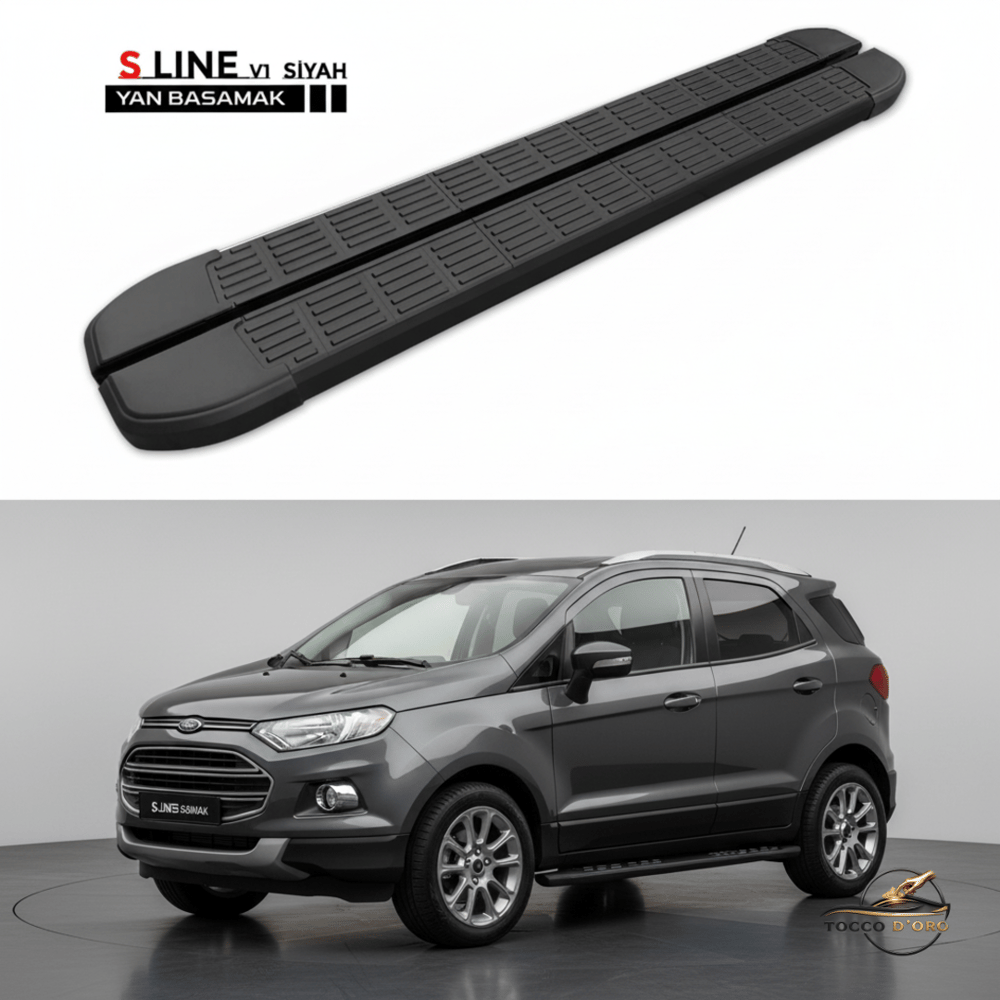 FORD ECO SPORT 2 2013- 173 cm S-line siyah yan basamak
