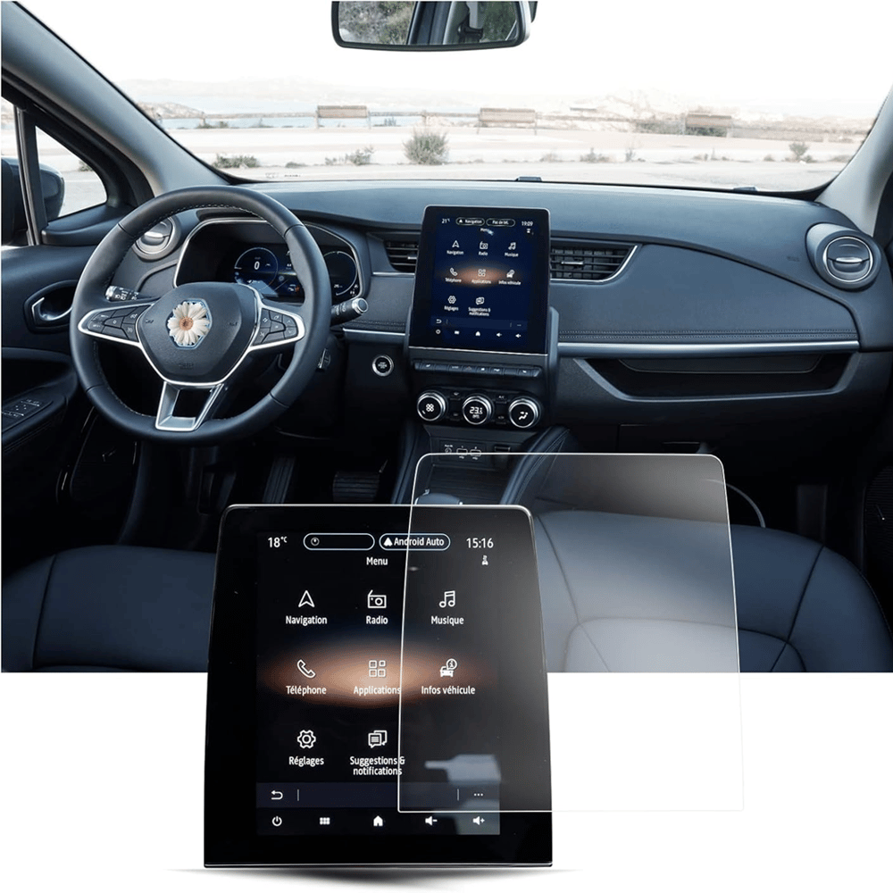 RENAULT CAPTUR EASY LİNK 7.3 İNÇ 9H NANO MULTİMEDYA EKRAN KORUYUCU (PARLAK) 2022-2023