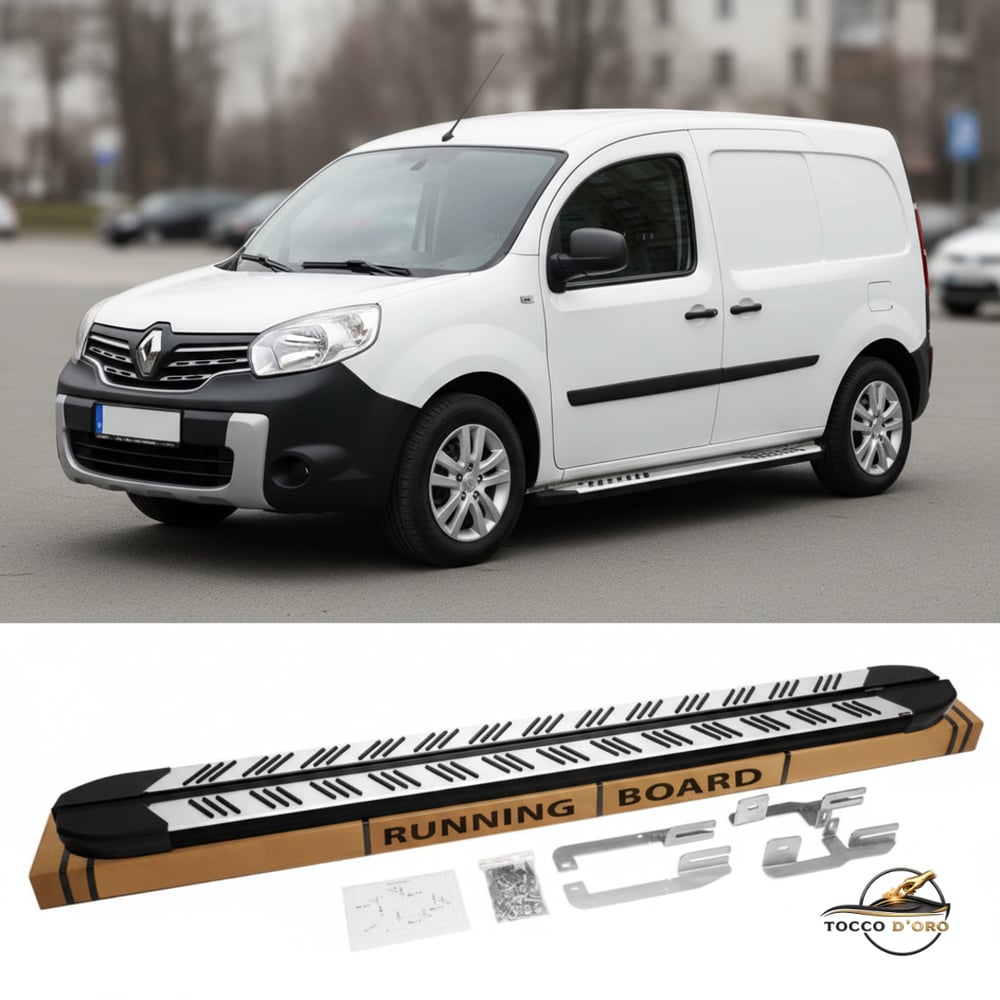 RENAULT KANGOO U.Ş. 2008-2020 230 cm Trim line alüminyum yan basamak