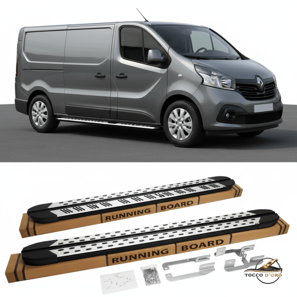 RENAULT TRAFIC U.Ş. 2004- 270 cm Trim line alüminyum yan basamak