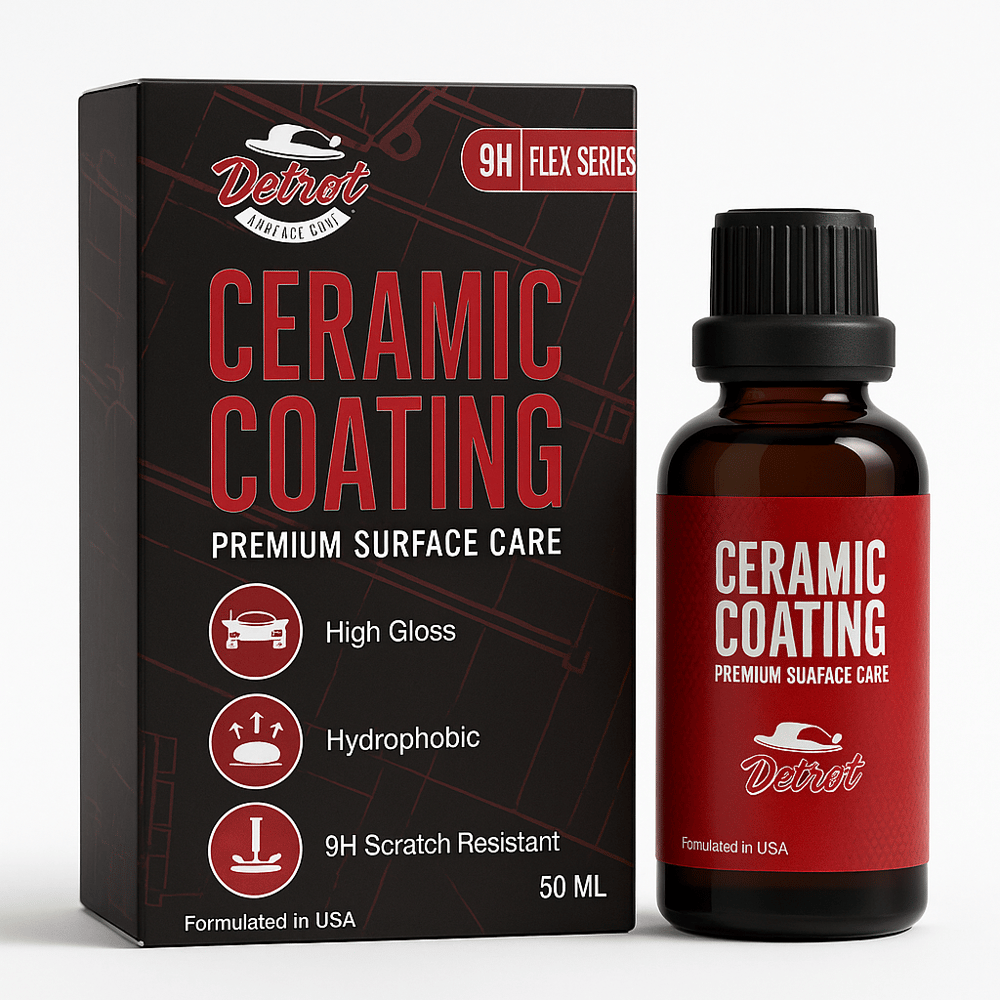 Detroit Ceramic Coating 9H Flex Series Seramik Kaplama 50 ml