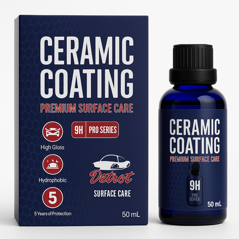 Detroit Ceramic Coating 9H Pro Series Seramik Kaplama 50 ml