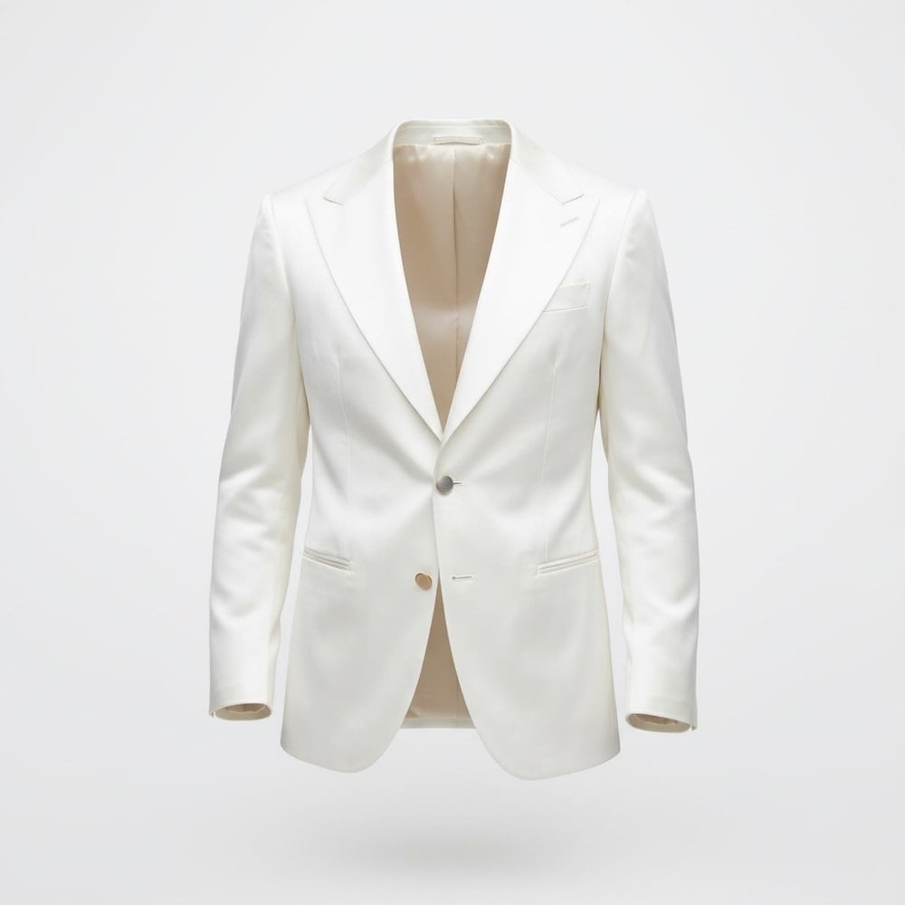 Karakaşlı Ivory Smokin Ceket