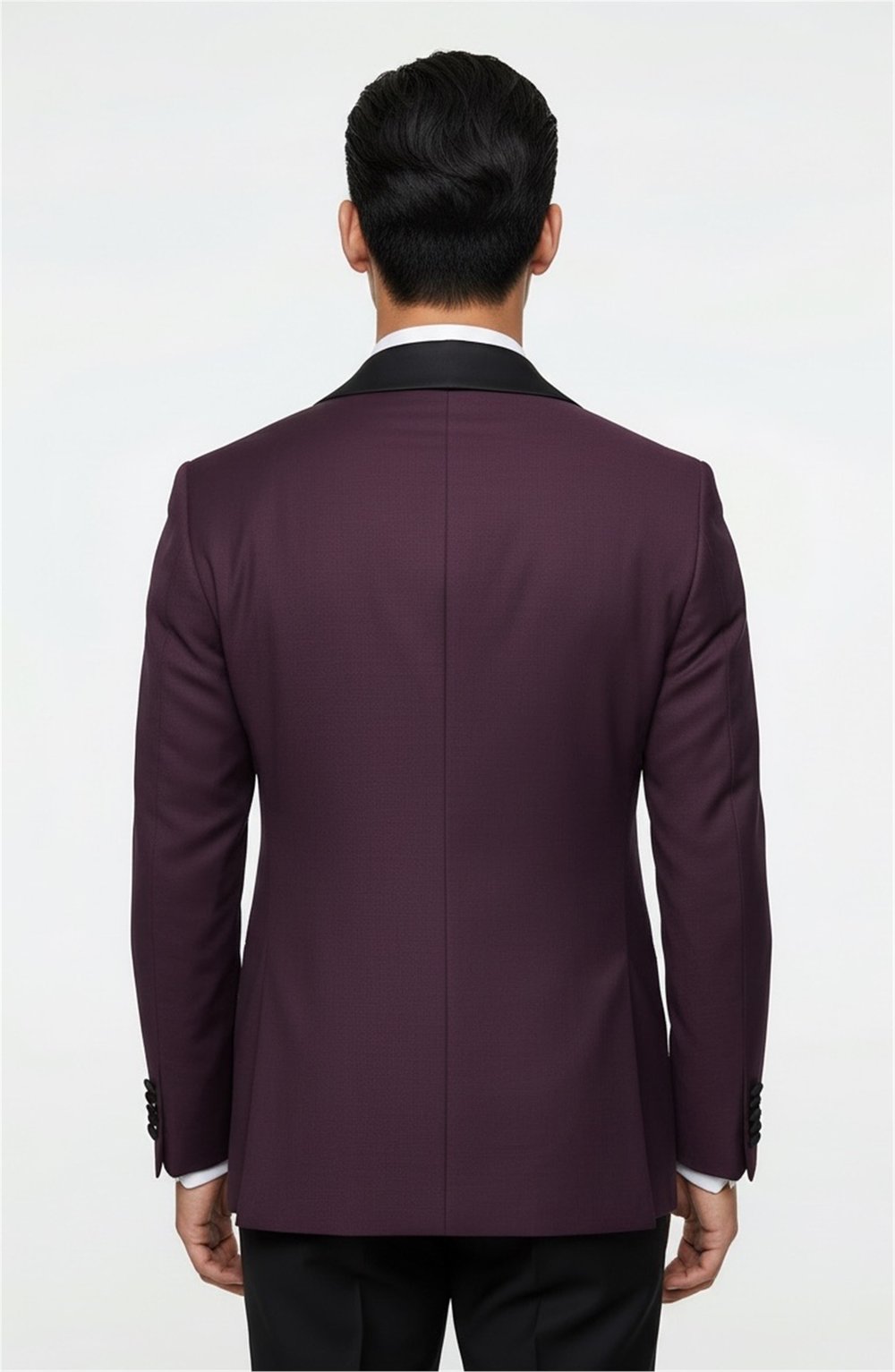 Karakaşlı Mauve Shawl Smokin Ceket