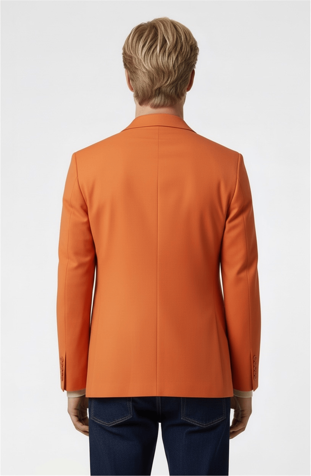 Karakaşlı Turuncu Blazer