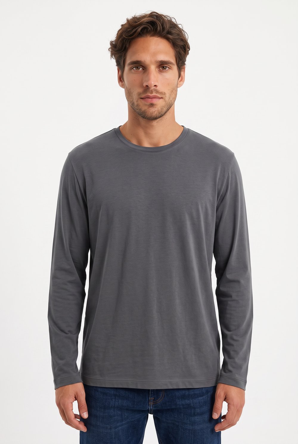 Noir Essential Long Sleeve Tee