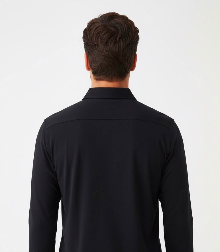 Noir Essential Tencel Shirt