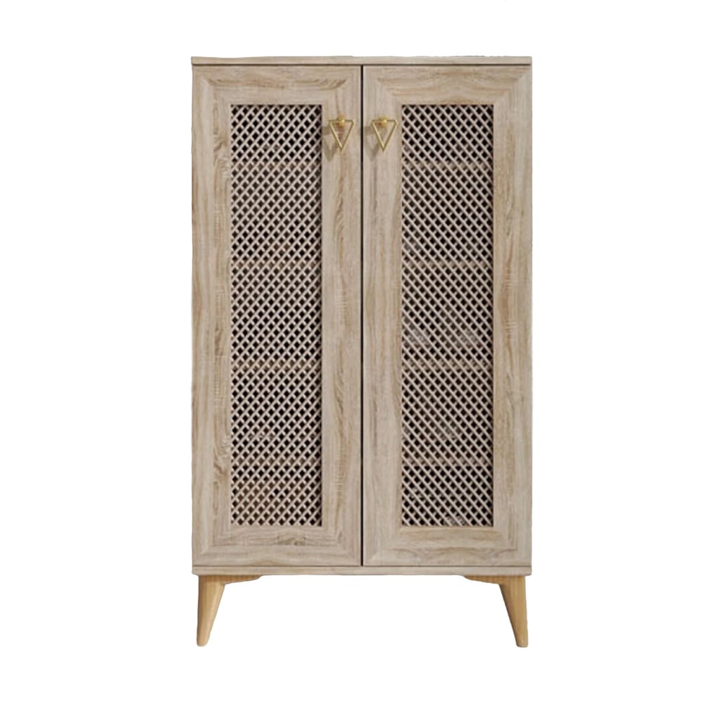 Aras ARS-406 Hasırlı Ceviz Ayakkabılık