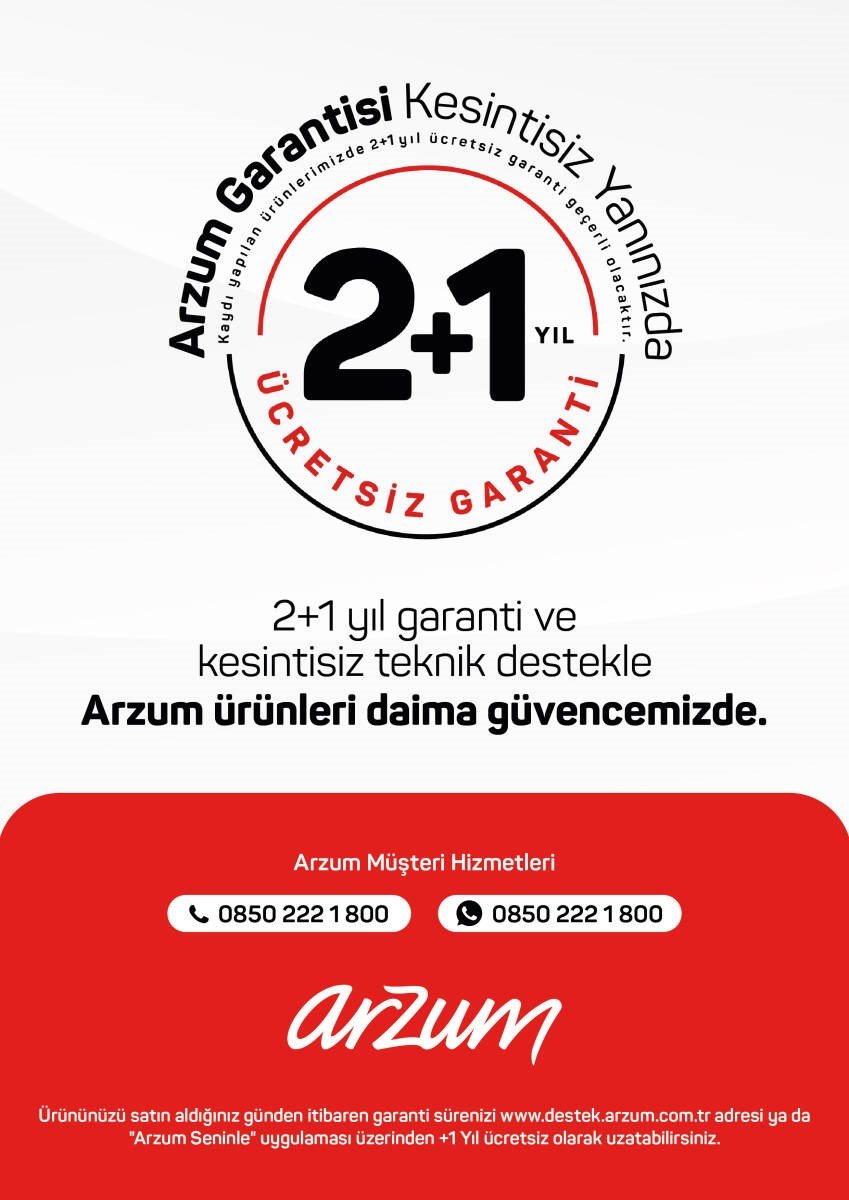 Arzum AR1036-0200 Beyaz Prochopp Color Cam Doğrayıcı