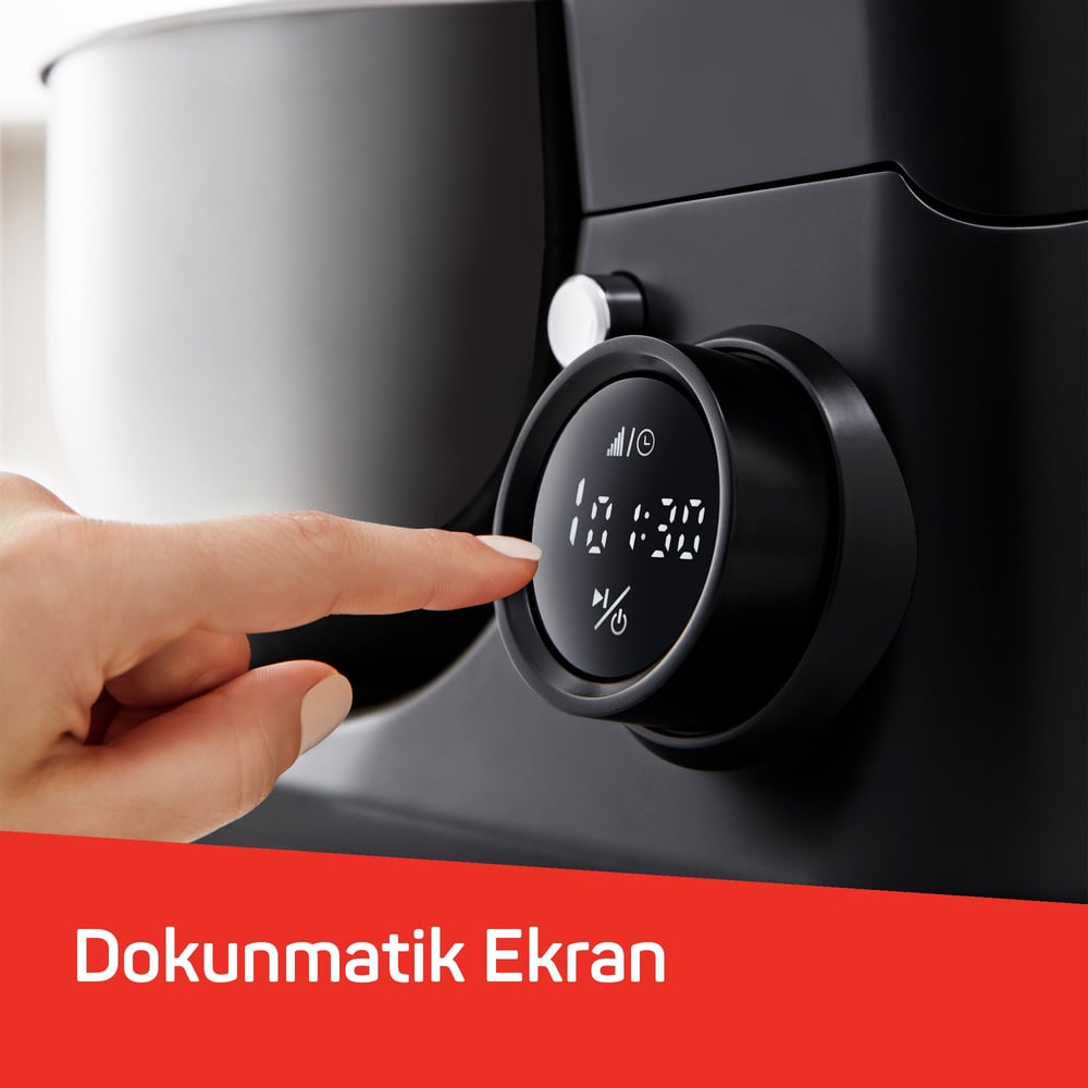 Arzum AR1186-0100 Siyah Crust Mix Pro 1500 Stand Mikser