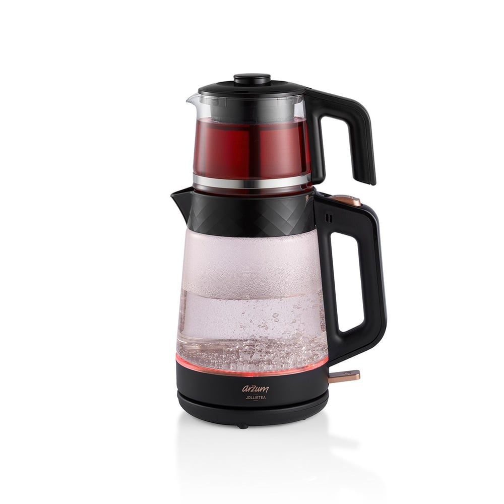 Arzum AR3101-CC Siyah Gusto Çay Makinesi