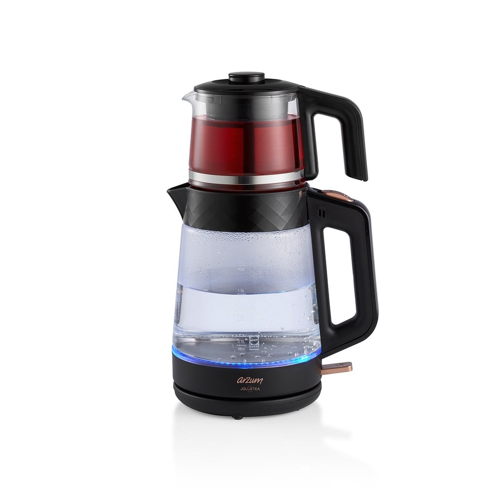 Arzum AR3101-CC Siyah Gusto Çay Makinesi